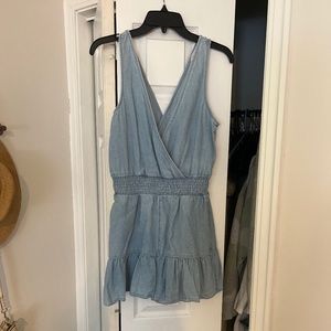 American Eagle Jean Romper
